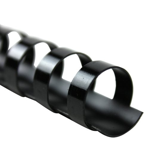 GBC Premium 5/8" Black Plastic Combs 100pk - 4000092 - Clearance Sale