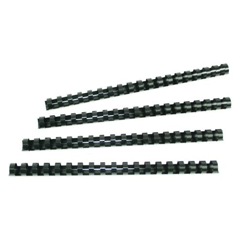 GBC Premium 5/8" Black Plastic Combs 100pk - 4000092 - Clearance Sale