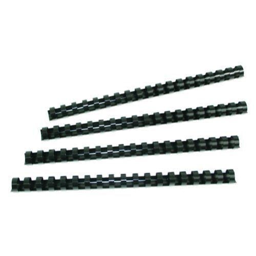 GBC Premium 5/8" Black Plastic Combs 25pk - 4090046