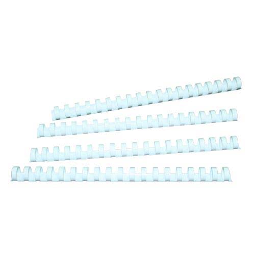 GBC Premium 5/8" White Plastic Combs 100pk - 4000086