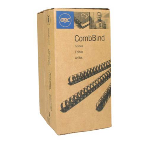 GBC Premium 5/8" White Plastic Combs 100pk - 4000086