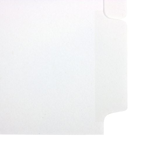 GBC Premium 5090 Double Reverse Collated 1/5th Cut Mylar Copier Tabs - 8210791