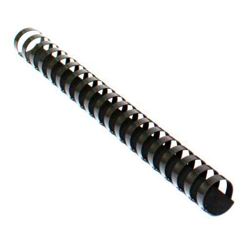 GBC Premium 7/8" Black Plastic Combs 100pk - 4000112