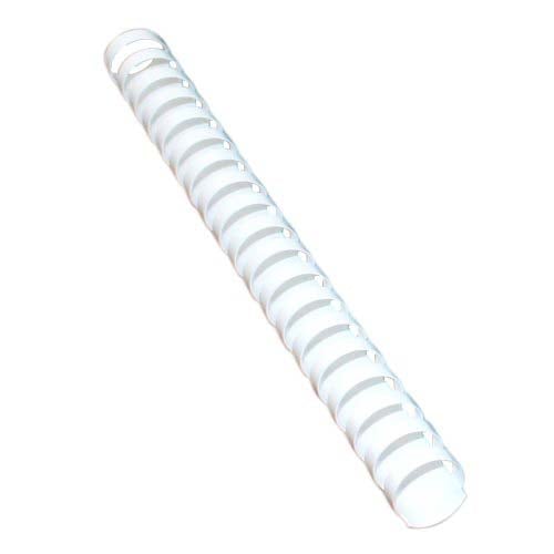 GBC Premium 7/8" White Plastic Combs 100pk - 4000109