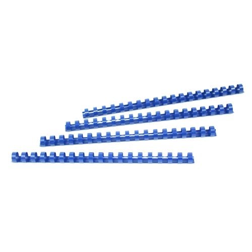 GBC Premium 9/16" Blue Plastic Combs 100pk - 4000076