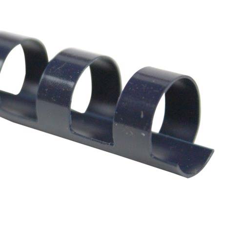 GBC Premium 9/16" Navy Plastic Combs 100pk - 4013185