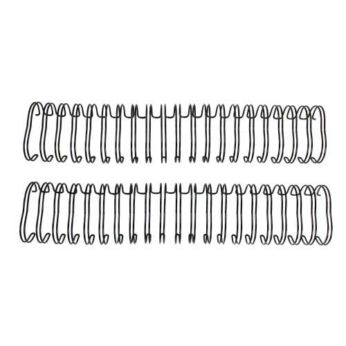 GBC Premium Black 1-1/4" Twin Loop Wire - 9665210