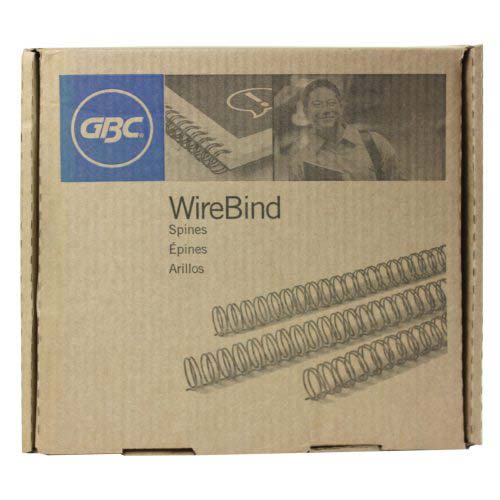 GBC Premium Black 1-1/4" Twin Loop Wire - 9665210
