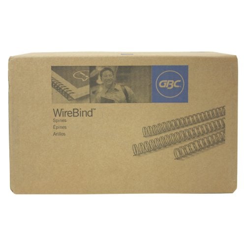 GBC Premium Black 1" 2:1 Twin Loop Wire - 9775053