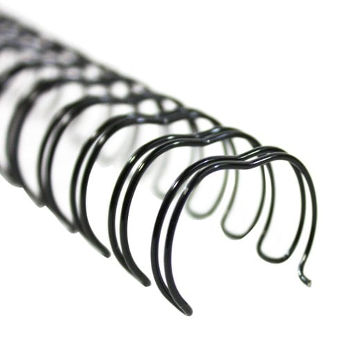 GBC Premium Black 3/4" 2:1 Twin Loop Wire - 9775043