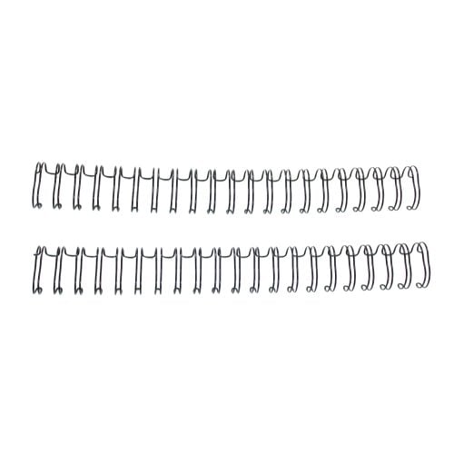 GBC Premium Black 3/4" 2:1 Twin Loop Wire - 9775043