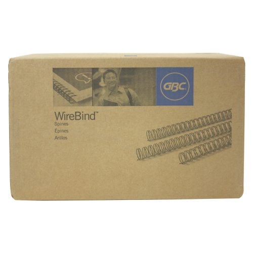 GBC Premium Black 5/8" 2:1 Twin Loop Wire - 9775038