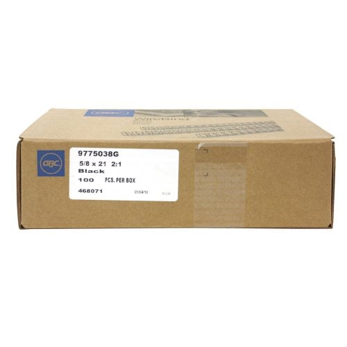 GBC Premium Black 5/8" 2:1 Twin Loop Wire - 9775038