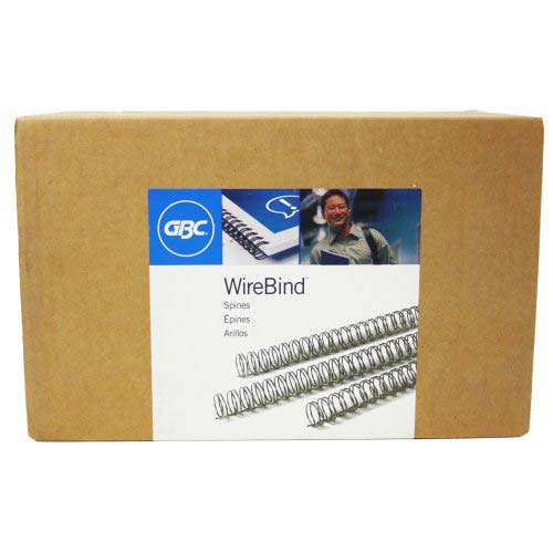 GBC Premium Black 7/8" 2:1 Twin Loop Wire - 9775048
