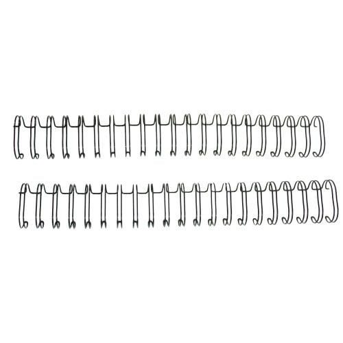 GBC Premium Black 7/8" 2:1 Twin Loop Wire - 9775048