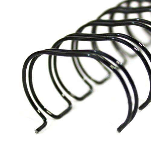 GBC Premium Black 7/8" 2:1 Twin Loop Wire - 9775048