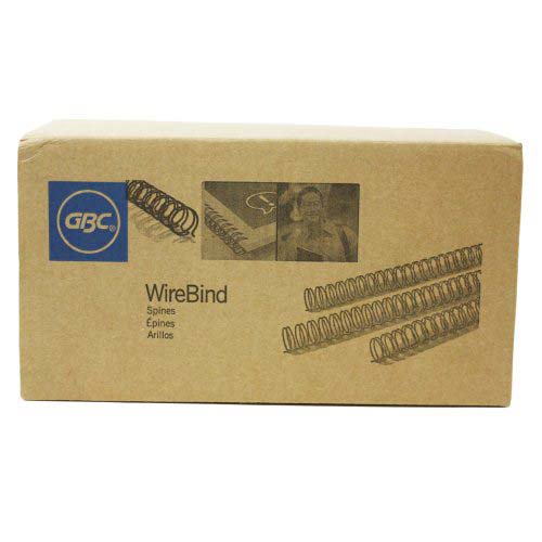 GBC Premium Black 9/16" 3:1 Twin Loop Wire - 9775033