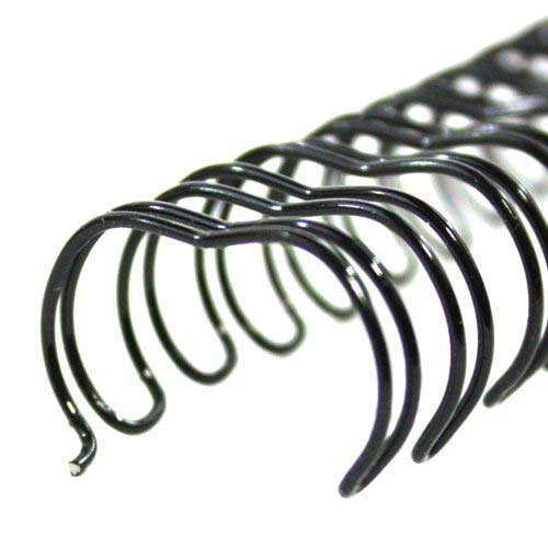 GBC Premium Black 9/16" 3:1 Twin Loop Wire - 9775033