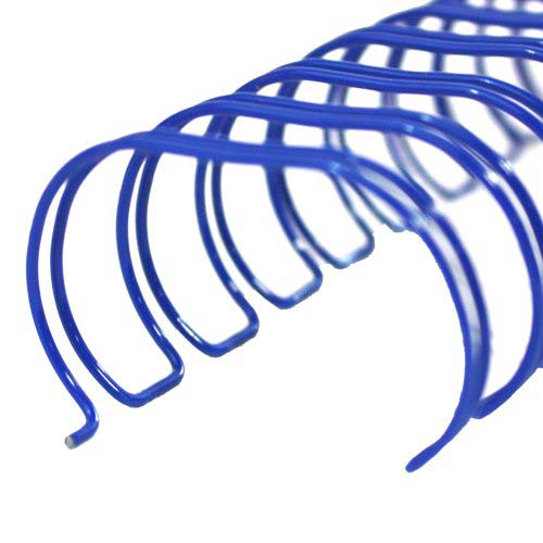 GBC Premium Blue 1" 2:1 Twin Loop Wire - 9775055