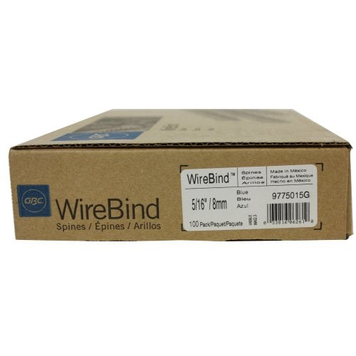 GBC Premium Blue 5/16" 3:1 Twin Loop Wire - 9775015