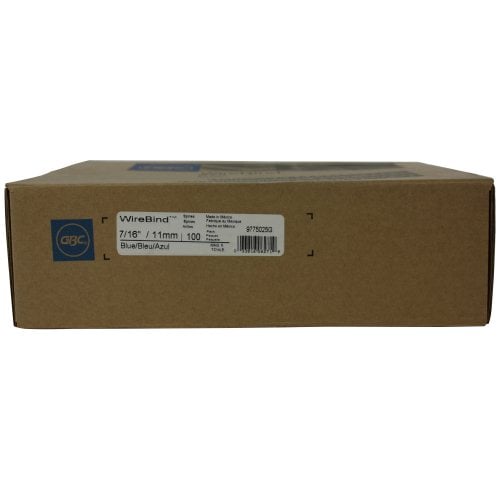 GBC Premium Blue 7/16" 3:1 Twin Loop Wire - 9775025