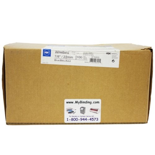 GBC Premium Blue 7/8" 2:1 Twin Loop Wire - 9775050