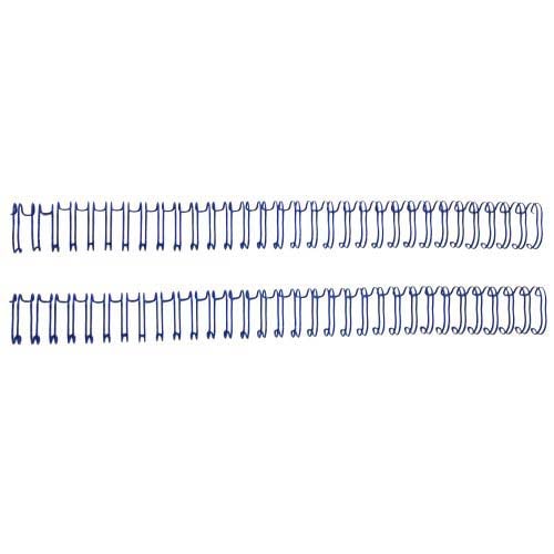 GBC Premium Blue 9/16" 3:1 Twin Loop Wire - 9775035