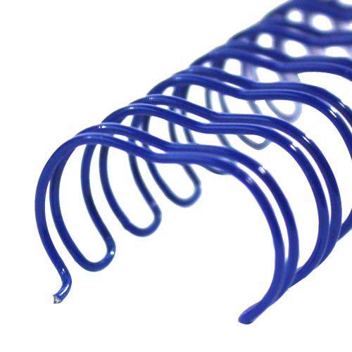 GBC Premium Blue 9/16" 3:1 Twin Loop Wire - 9775035