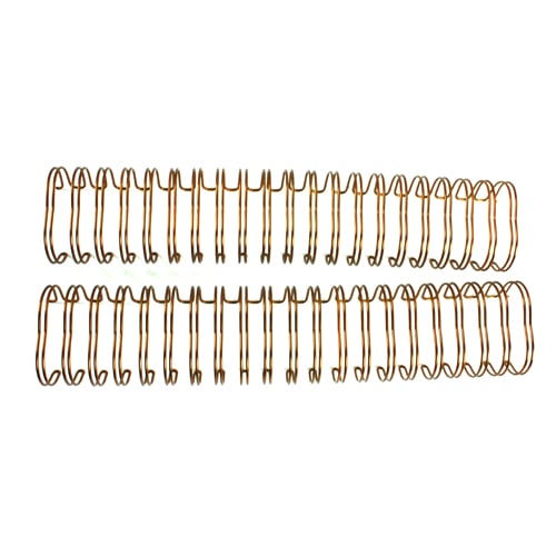 GBC Premium Bronze 1-1/4" Twin Loop Wire - 9774032