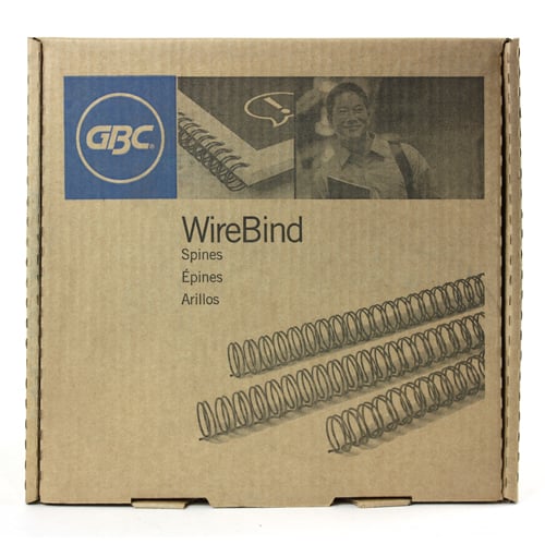 GBC Premium Bronze 1-1/4" Twin Loop Wire - 9774032