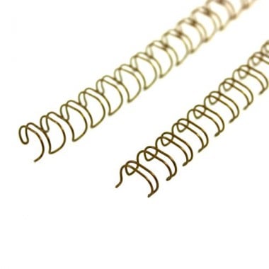 GBC Premium Bronze 3:1 Twin Loop Wire