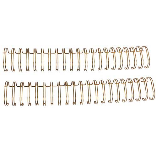 GBC Premium Bronze 1" 2:1 Twin Loop Wire - 9774031