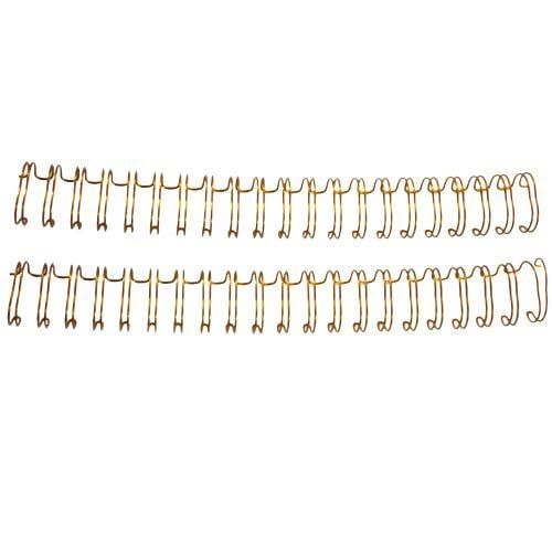 GBC Premium Bronze 3/4" 2:1 Twin Loop Wire - 9774029