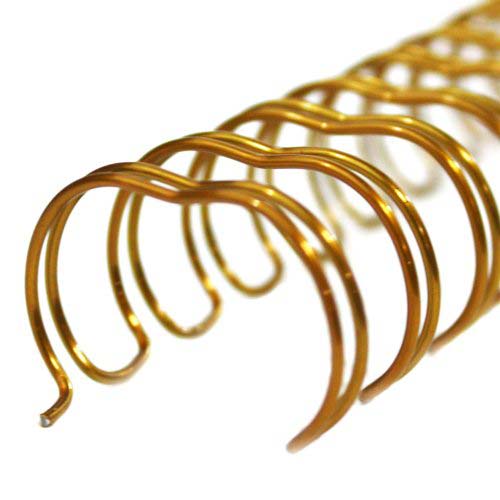 GBC Premium Bronze 3/4" 2:1 Twin Loop Wire - 9774029