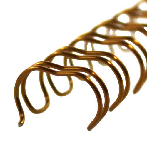 GBC Premium Bronze 5/16" 3:1 Twin Loop Wire - 9774023