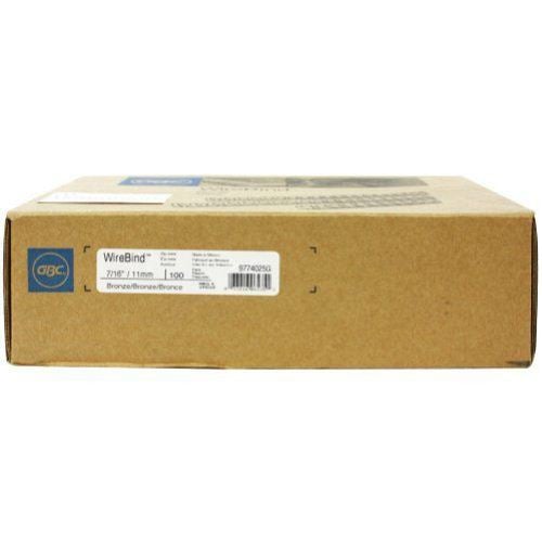 GBC Premium Bronze 7/16" 3:1 Twin Loop Wire - 9774025