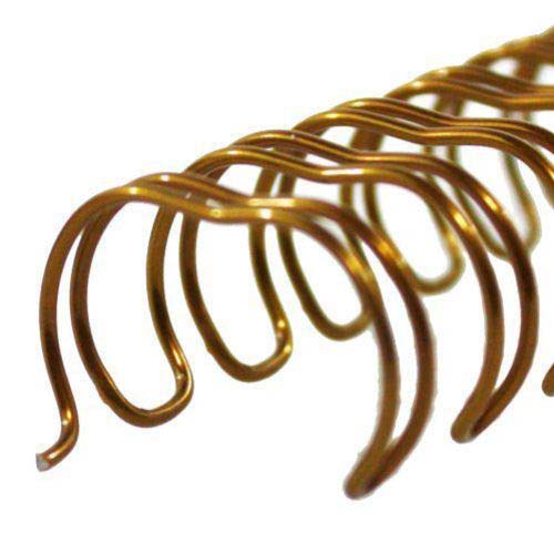 GBC Premium Bronze 7/16" 3:1 Twin Loop Wire - 9774025