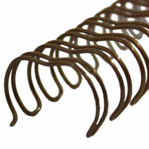 GBC Premium Bronze 9/16" 3:1 Twin Loop Wire - 9774027