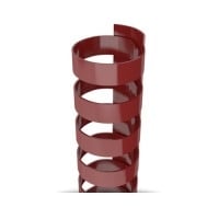GBC Premium 7/8" Burgundy Plastic Combs 100pk - 4014483 - Clearance Sale