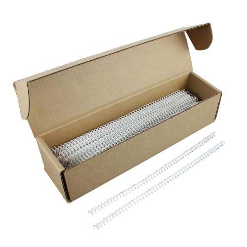 GBC Premium ColorCoil 6mm White Spiral Coils - 9665001