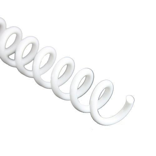 GBC Premium ColorCoil 6mm White Spiral Coils - 9665001