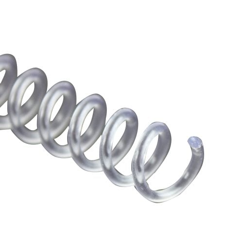 GBC Premium ColorCoil 8mm Clear Spiral Coils - 9665013