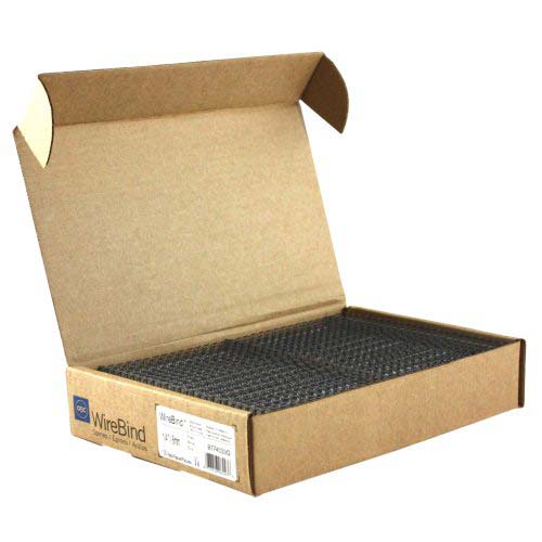 GBC Premium Gray 1/4" 3:1 Twin Loop Wire - 9774033