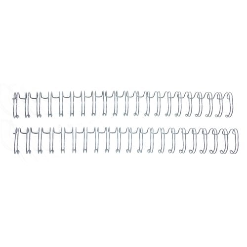 GBC Premium Gray 3/4" 2:1 Twin Loop Wire - 9774040 - Clearance Sale