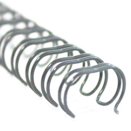 GBC Premium Gray 5/16" 3:1 Twin Loop Wire - 9774034