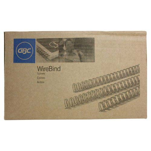 GBC Premium Gray 5/16" 3:1 Twin Loop Wire - 9774034