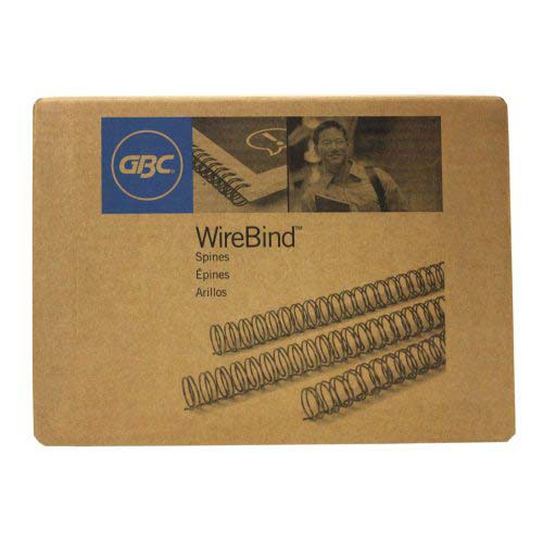 GBC Premium Gray 5/8" 2:1 Twin Loop Wire - 9774039
