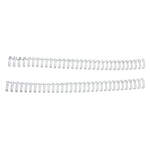 GBC Premium Gray 7/16" 3:1 Twin Loop Wire - 9774036