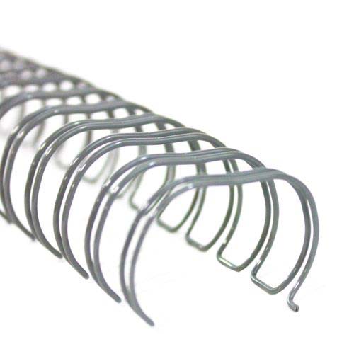 GBC Premium Gray 7/8" 2:1 Twin Loop Wire - 9774041
