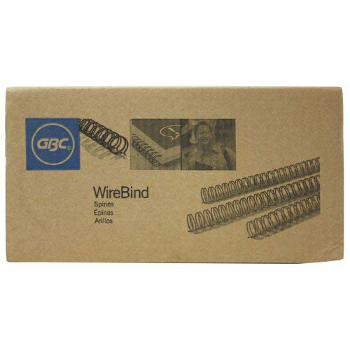 GBC Premium Gray 7/8" 2:1 Twin Loop Wire - 9774041